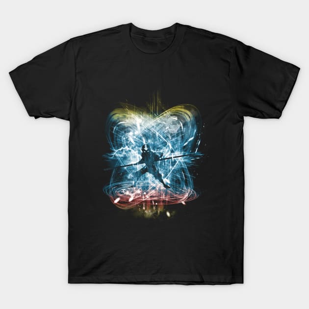 elemental storm T-Shirt by kharmazero